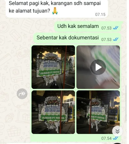 Pengiriman Papan Bunga Selamat Manis Jaya