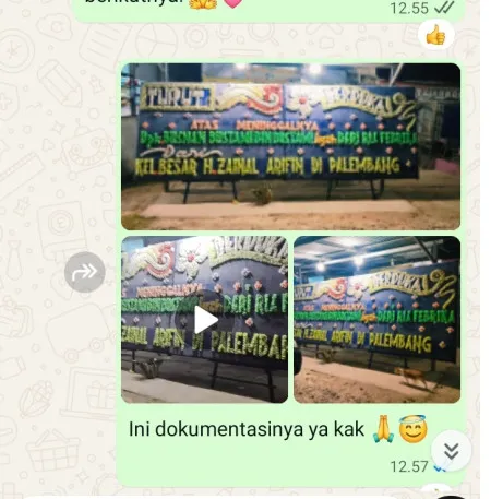 Pengiriman Papan Bunga Duka Manis Jaya