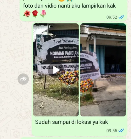 Pengiriman Karangan Bunga Manis Jaya