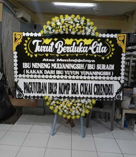 Papan Bunga Duka Manis Jaya
