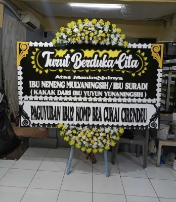 Papan Bunga di Manis Jaya